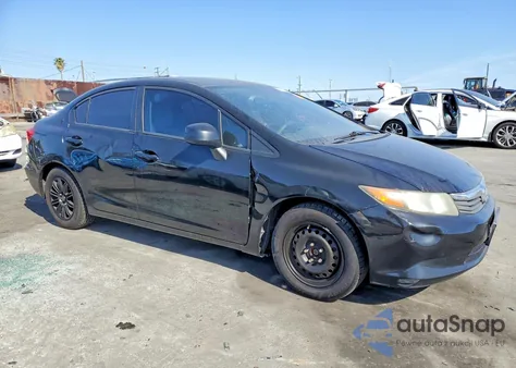 2012 Honda Civic Lx z USA, uszkodzony, nr VIN 19XFB2F53CE391059